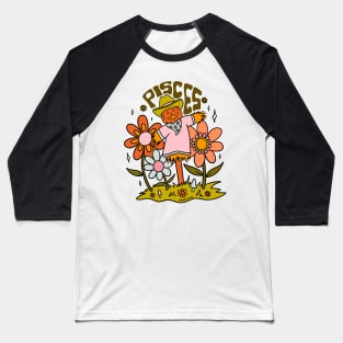 Pisces Scarecrow Baseball T-Shirt